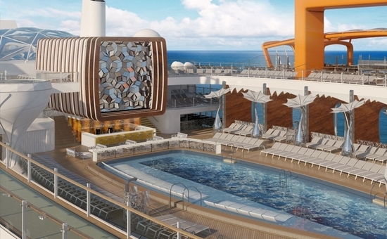 Interior Barco Celebrity Edge