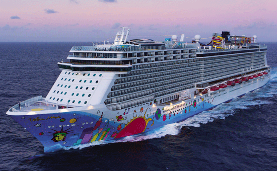 Interior Barco Norwegian Breakaway