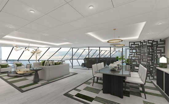 Interior Barco Celebrity Ascent
