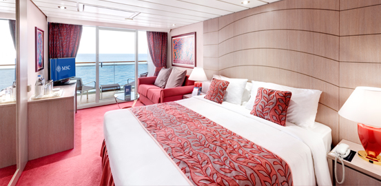 Camarote Exterior Balcón MSC Opera