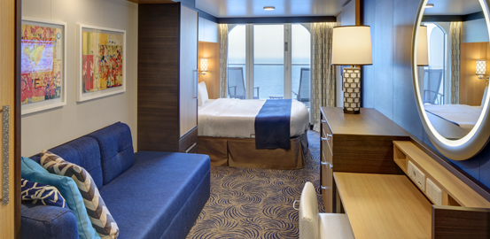 Camarote Exterior Balcón Anthem of the Seas