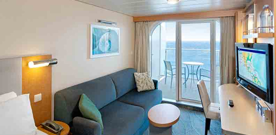 Camarote Exterior Balcón Oasis of the Seas
