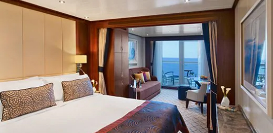 Camarote Suite SeaBourn Ovation