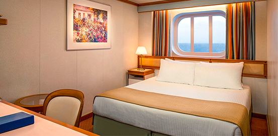 Camarote Exterior Emerald Princess