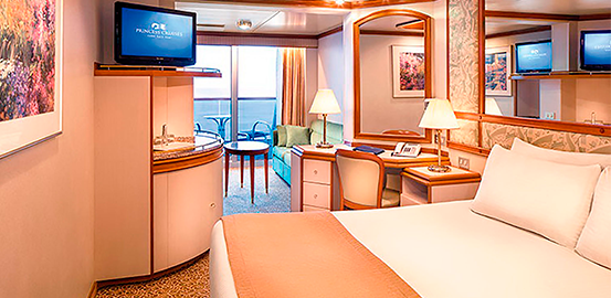 Camarote Suite Emerald Princess