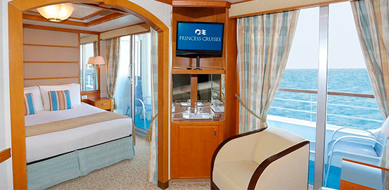 Camarote Suite Sun Princess