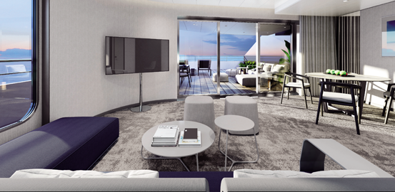 Camarote Owner's Suite Emerald Azzurra