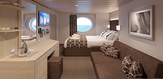 Camarote VISTA AL MAR MSC World Europa