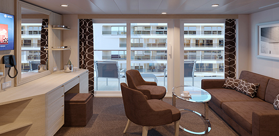 Camarote SUITE MSC World Europa