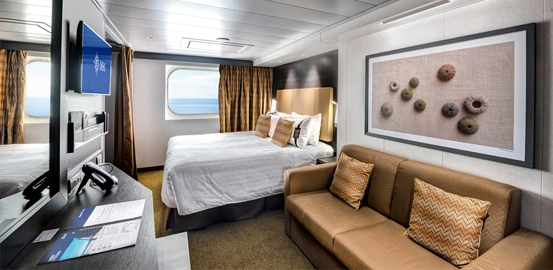 Camarote EXTERIOR MSC Euribia