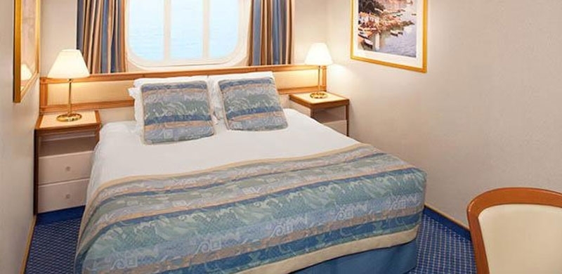 Camarote Exterior Coral Princess