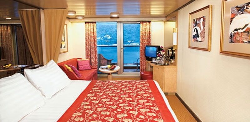 Camarote Exterior Balcón ms Westerdam