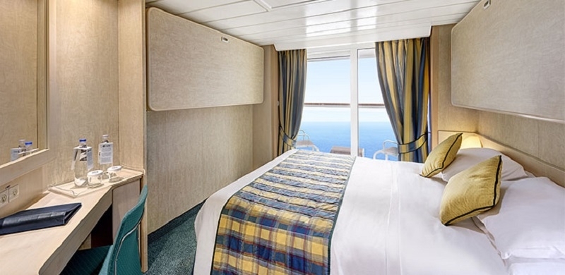 Camarote Exterior Balcón MSC Armonia
