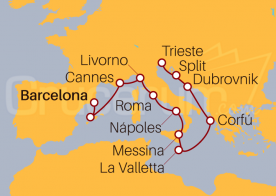 Itinerario Crucero