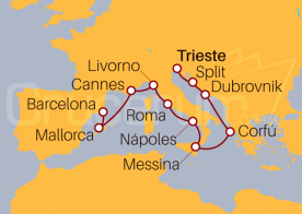 Itinerario Crucero
