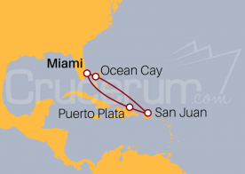 Itinerario Crucero