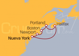Itinerario Crucero