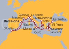 Itinerario Crucero