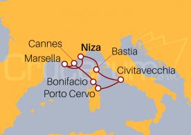 Itinerario Crucero