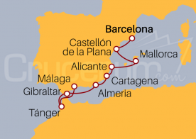 Itinerario Crucero