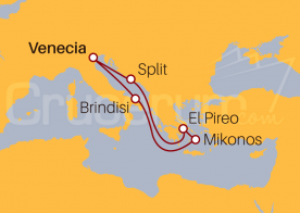 Itinerario Crucero