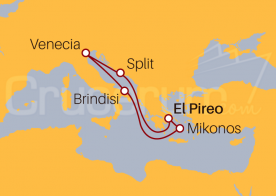 Itinerario Crucero