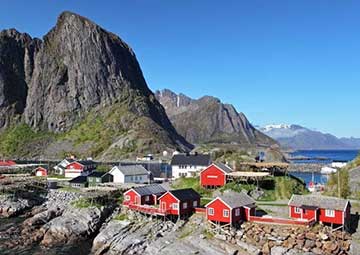 Puerto Leknes (Lofoten, Noruega)