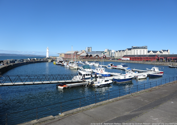 Puerto Newhaven (Edimburgo), Escocia, UK
